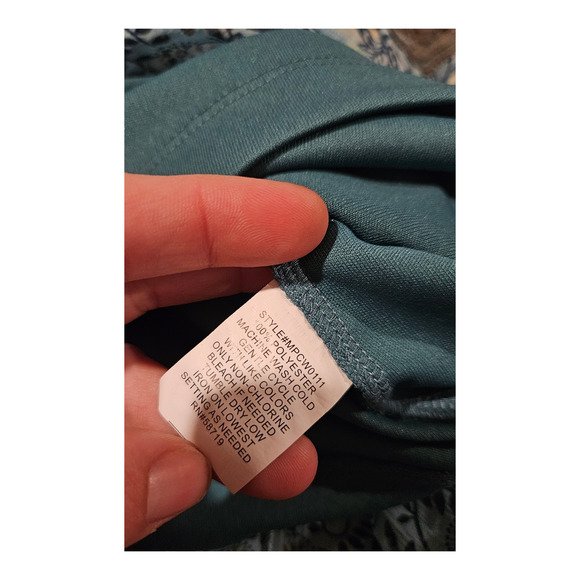 Notations Medium Blue Short Sleeve Shirt - Picture 4 of 7